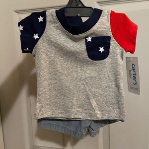 Carters NB baby outfit